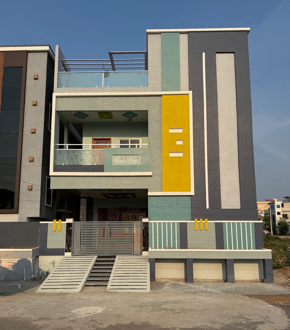 Duplex home interior finishing